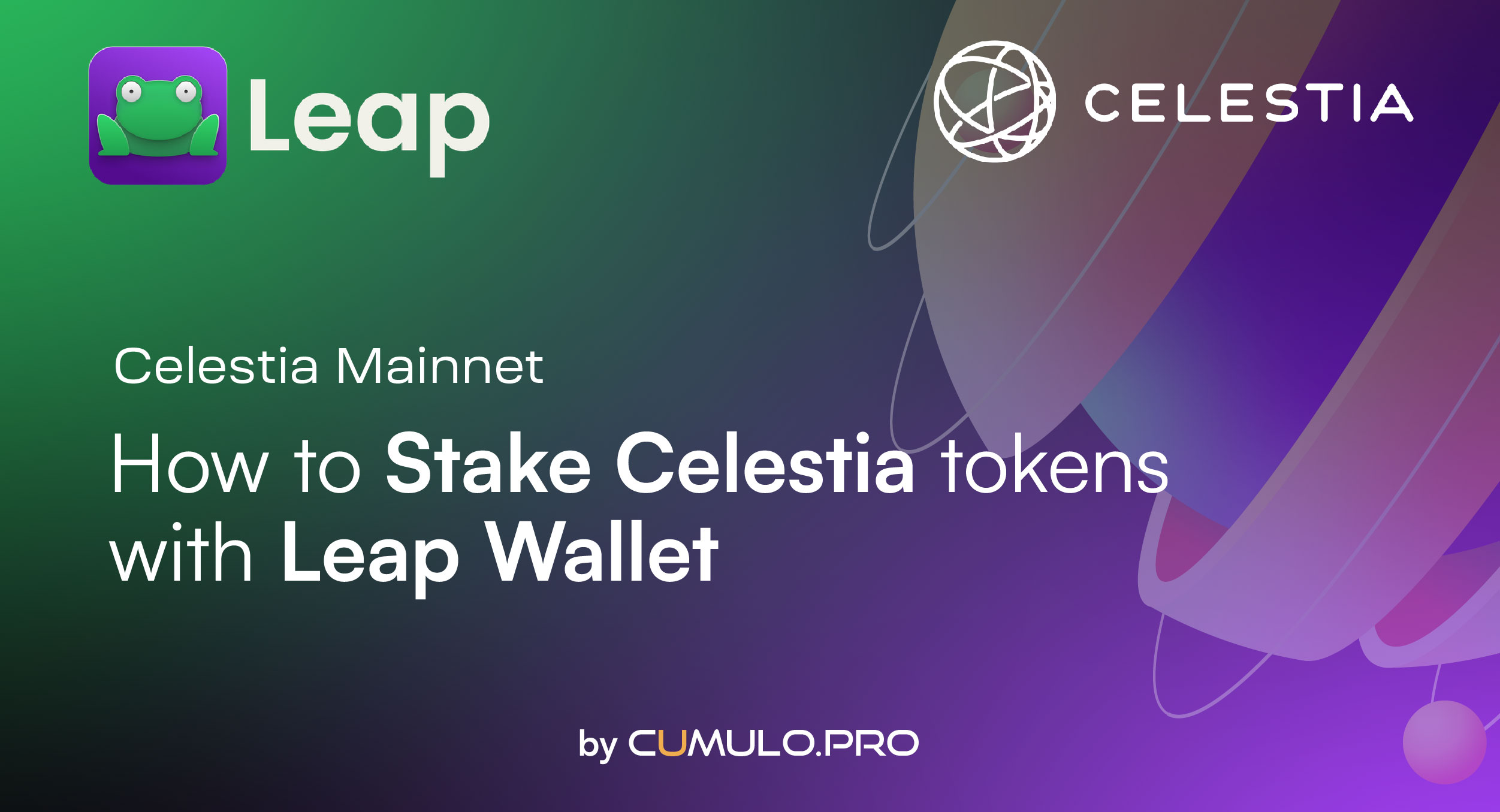 How to Staking Celestia tokens with Leap wallet