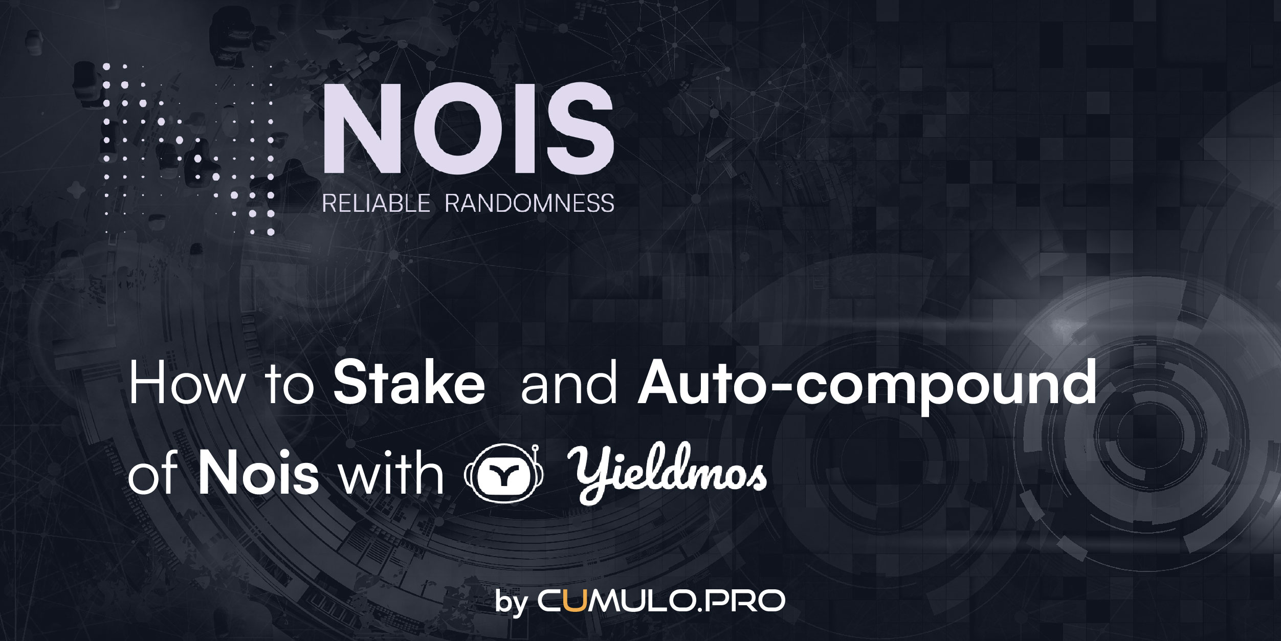 How to Stake and Auto-compund of NOIS with Yieldmos